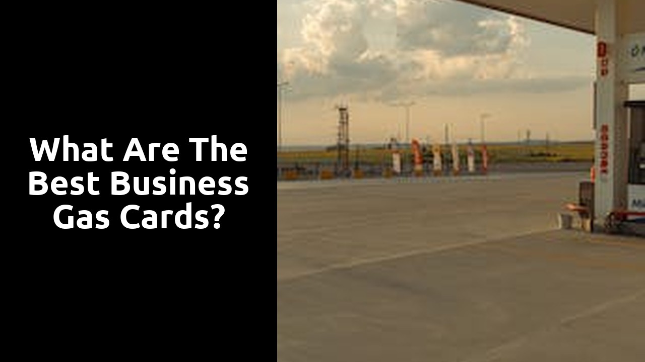 What are the best business gas cards?