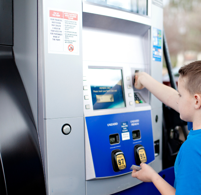 Fuel card acceptance at truck stops, gas stations, and auto parts stores for drivers and corporate fleets.